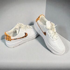 Women's Nike AF1 Leopard Print Sneakers